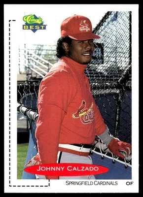 1991 Classic Best Johnny Calzado Springfield Cardinals #79 - Image 1 of 2