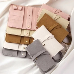 Lightweight Packing Pouches for Necklaces Foldable Jewelry Case Bag Girls - Picture 1 of 17