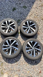 VW Polo Beats 16” Diamond Cut Alloy Wheels With Tyres - Picture 1 of 7