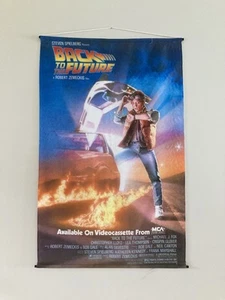 RARE! 1986 Back to The Future VHS Store Promo Display MCA Home Video Sealed VHS - Picture 1 of 6