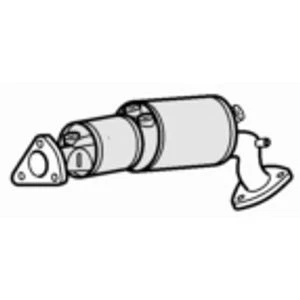 EuroFlo Type Approved Catalytic Converter & DPF for Audi Q5 CJCD 2.0 2013-2017 - Image 1 of 4