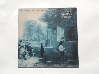 THE MOODY BLUES 1981 Long Distance Voyager Threshold TRL-1-2901 LP Record Album - Image 1 of 4