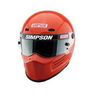 Simpson Racing 7210044 SA2020 Super Bandit Racing Helmet Adult XL Red - Picture 1 of 5