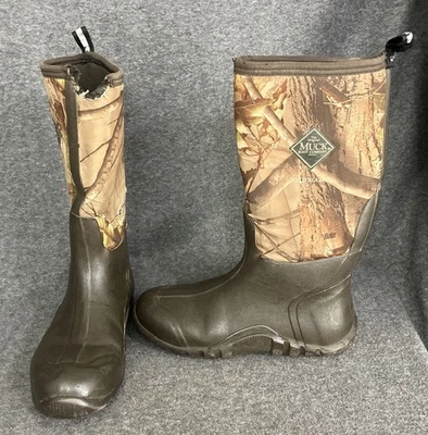 Muck Boots Field Blazer Mens 10 Womens 11 Camo Waterproof ISSUES - Image 1 of 4