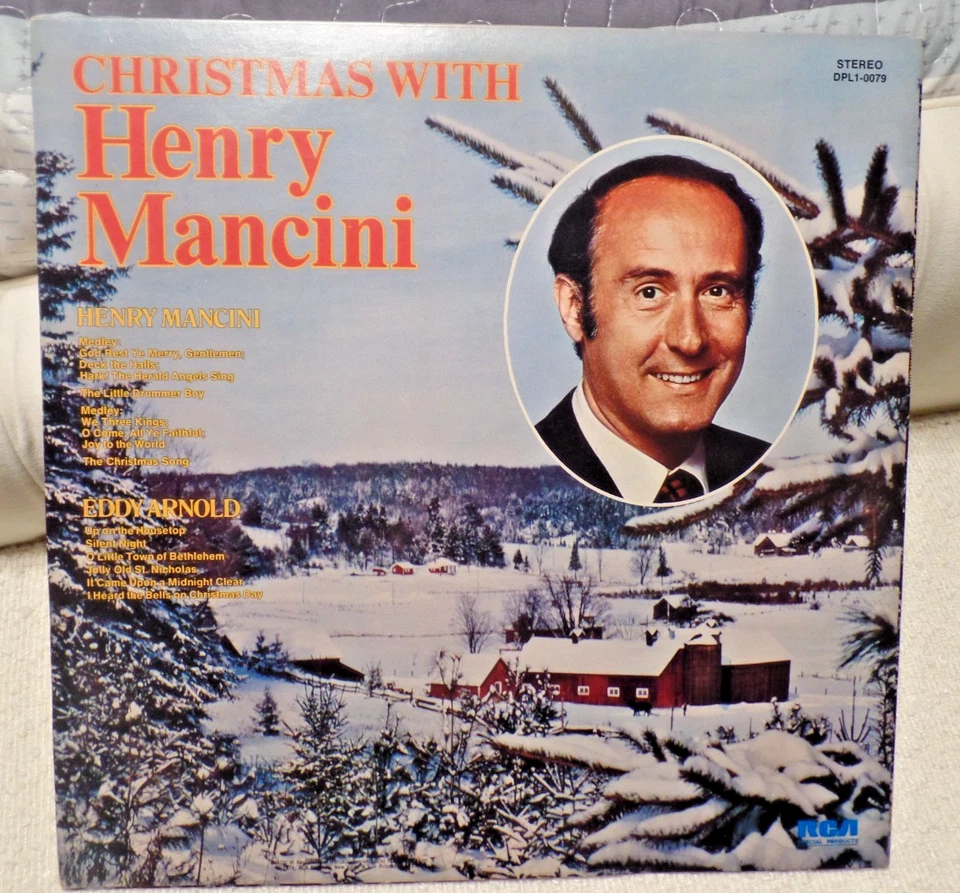 "Christmas with Henry Mancini / Eddy Arnold" - RCA Special Products LP (1974) LP - Image 1 of 3