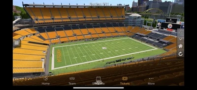 2 Tickets Pittsburgh Steelers vs Bengals 11/16/25 Heinz Field 531 LL - Image 1 of 2