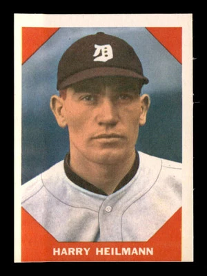 Fleer #65 1960 Harry Heilmann EX/EX+ X3259581 Foto 1 de 3