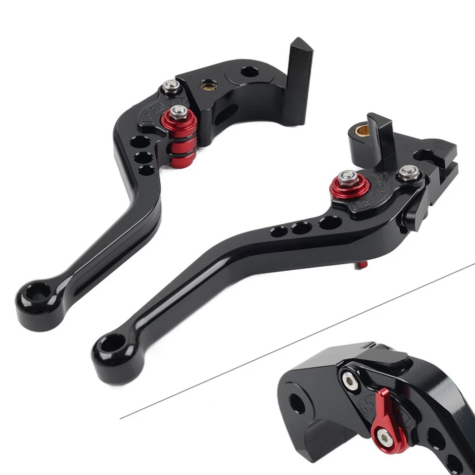 CNC Short Brake Clutch Levers For Suzuki GSXR1000 05-06 GSXR600 GSXR750 2006-10 - Imagem 1 de 1