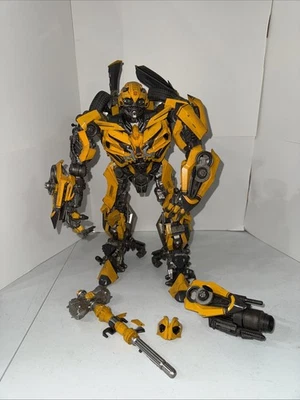 ThreeZero Transformers Premium Bumblebee The Last Knight 15 inch Not Complete - Image 1 of 4