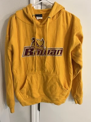 Sudadera pulóver con capucha Old Varsity Rowan University para mujer talla mediana Foto 1 de 4
