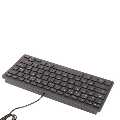 Computer Keyboards Ergonomic Design UltraThin Mini Durable Wired 78 Keys - Image 1 of 4