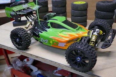 RC 1:8 Wettbewerbsbuggy Ishima Rave M1.0S Nitro 4WD - Bild 1 von 4