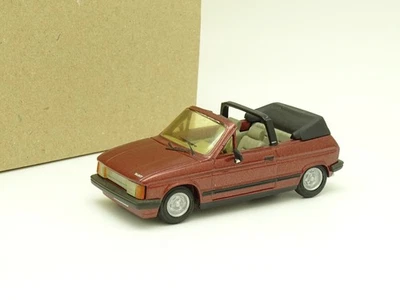 Ecamacars MINIACARS 43 Harz Sb 1/43 - Talbot Samba Cabriolet Rot Metall - Bild 1 von 3