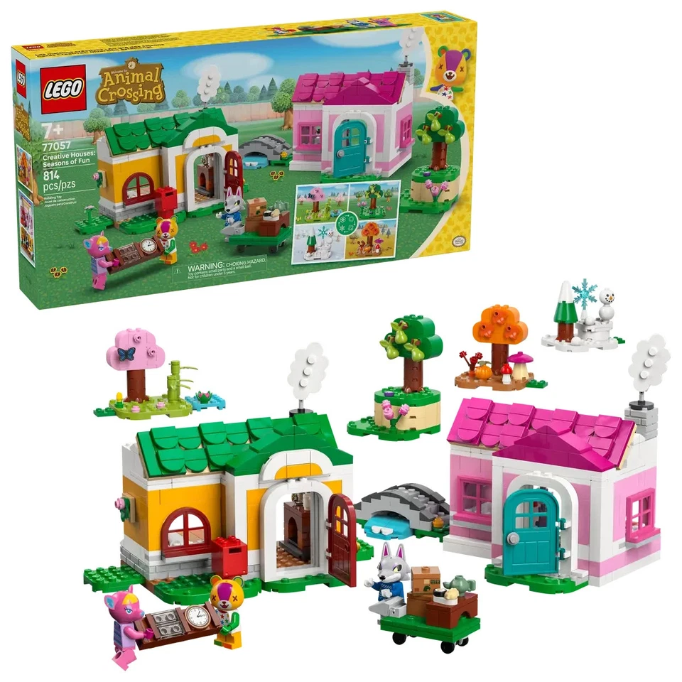 NUEVO LEGO® 77057 Animal Crossing™ - Casas Creativas: Construye a través de las estaciones Foto 1 de 4