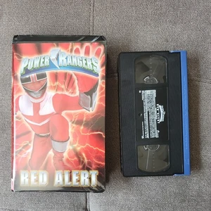 The Power Rangers "Red Alert " VHS 3 Episodes Excellent Condition - Picture 1 of 4
