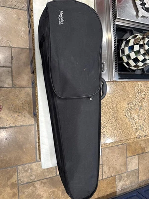 Mendini Violin w/Case, Bow, Extra String, Tuner & Lesson Book, 4/4 MV - Natural - Image 1 of 4