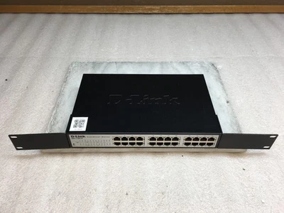 D-Link DGS-1100-24 24-Port EasySmart Ethernet Netwroking Switch w/Rack Ears - Image 1 of 4
