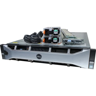 Servidor Dell PowerEdge R830 4x E5-4669v4 2,2 GHz 22C 64 GB 8x bandejas H730 Foto 1 de 4