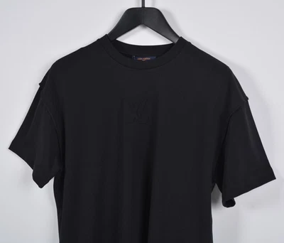 Camiseta Hombre Louis Vuitton Negra L Hecha en Italia Foto 1 de 4
