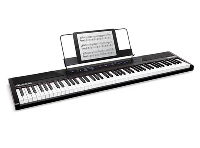 Teclado electrónico piano digital Alesis Recital 88 teclas con teclas de tamaño completo Foto 1 de 4