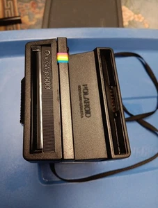 Vintage Polaroid Camera Spirit One Step 600 Land Instant Rainbow Stripe - Picture 1 of 5
