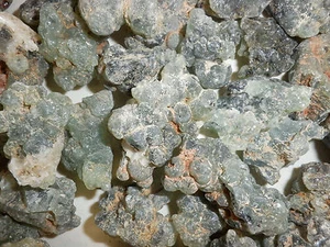 Natural Prehnite Rough Stone from Namibia 15 to 50 gram size 3 Pieces Lot - Picture 1 of 12