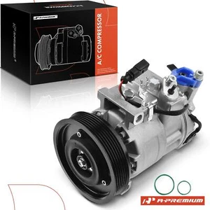 A/C Compressor for Audi A6 2006-2011 Q5 2009-2012 A6 Quattro S4 S5 V6 3.0L 3.2L - Picture 1 of 10