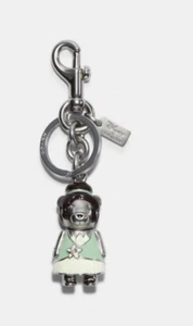Disney X Coach Tiana Bolso Oso Dije Llavero Disney Princesa C0268 Nuevo con Etiquetas $98 - Imagen 1 de 2