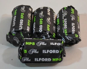 Film, vintage, B&W HP5 135-36. 4 rolls - Picture 1 of 1