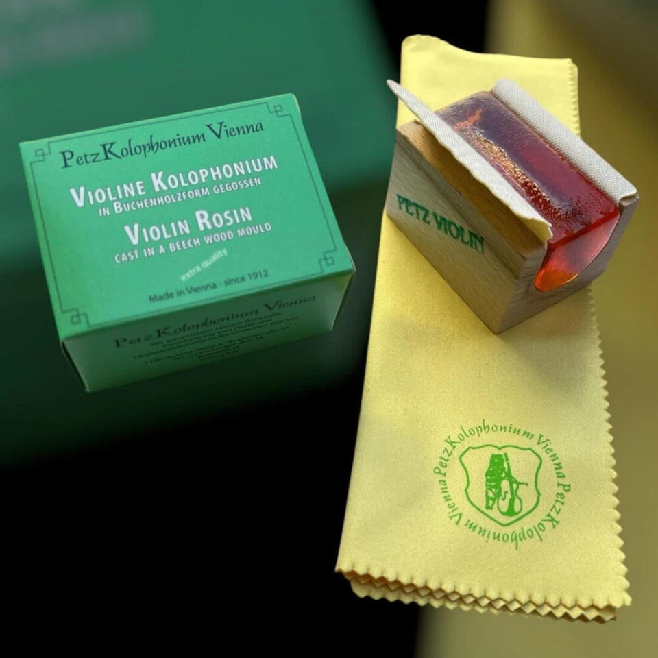Colophane Petz pour violon (violon) et alto (alto) - en "forme bois" - Photo 1/1