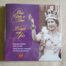 2002 CANADA “ONCE UPON A TIME” Keepsake Booklet  10 -.50 ct Golden Jubilee Coins