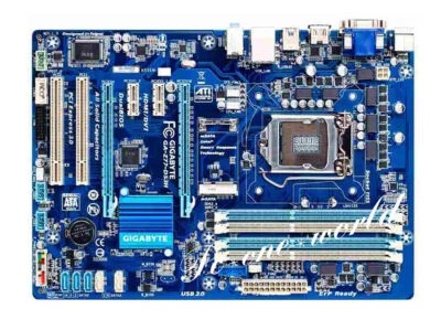 Gigabyte GA-Z77-DS3H Motherboard Intel Z77 LGA 1155/Socket DDR3 USB 3.0 DVI-D - Photo 1/4