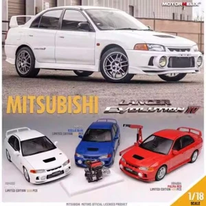 MotorHelix 1/18 Mitsubishi Lancer Evolution IV EVO 4 Diecast Metal Model Car - Picture 1 of 38