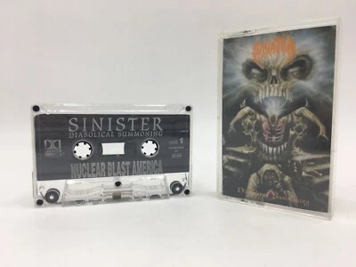 SINISTER Diabolical Summoning Cassette Tape (Nuclear Blast, 1993) - Death Metal - Image 1 of 4