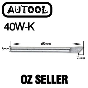 TOTALMENTE NUEVO HIERRO DE SOLDADURA Punta 40W Sin Plomo para Control Remoto COCHE AVIÓN JUGUETE WS - Imagen 1 de 3