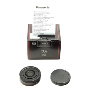 [Extra Mint!!]Panasonic Lumix S 26mm f/8 Pancake Lens/L-Mount/Full box package - Picture 1 of 5