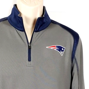 NFL New England Patriots Pullover Shirt TX3 Cool 1/4 Zip LS Herren Small - Bild 1 von 4