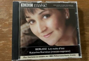 BERLIOZ Les Nuits d'été; Katarina Karnéus, mezzo (CD, BBC Music Magazine) - Picture 1 of 2