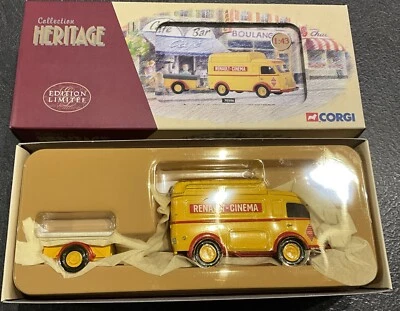 Corgi 70506 Renault 1000kg Avec Remorque Cinema Ltd Edition No. 0005 of 2900 — 第 1/4 张图片