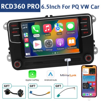 Carplay Android Auto Autoradio NONAME RCD330 RCD360 PRO 187B Für VW Golf CC Seat - Bild 1 von 4