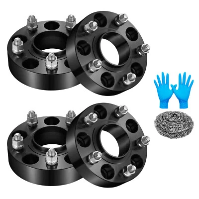 (4) 1.5" 5x5 5x127 Hubcentric Wheel Spacers For Jeep Wrangler JK Grand Cherokee Foto 1 de 4