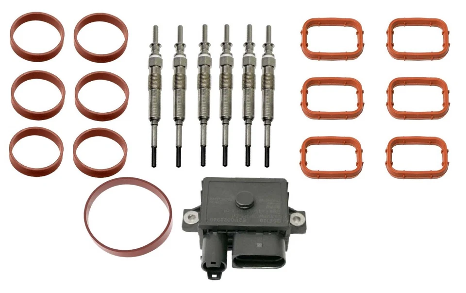 Diesel Glow Plug Service Kit BERU 12218591724 for BMW - Image 1 of 1