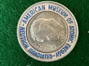 American Museum of Atomic Energy , Neutron Irradiated Dime - T6 - Picture 1 of 3