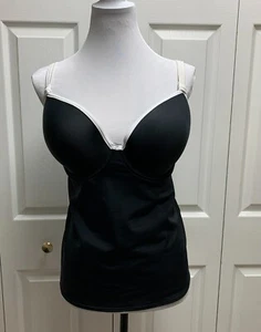 Freya swimwear tankini top US 34I Back in Black - Picture 1 of 3