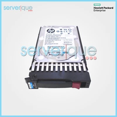 605835-B21 HP 1TB 2.5" SFF 6G Dual Port SAS 7.2K RPM HDD 606020-001 605832-002 - Image 1 of 3