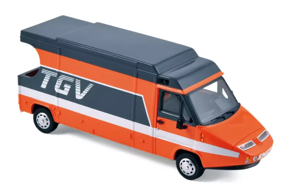 1/43 RENAULT MASTER TGV ORANGE (1983) - NOREV PM0099 MOLTO RARO RARE - Immagine 1 di 1