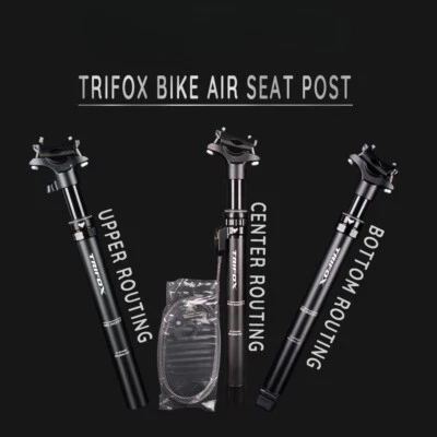MTB Bicycle Air Seat Post Telescopic Seatpost 30.9*440mm Mountain Bike Seat Tube - Image 1 of 4