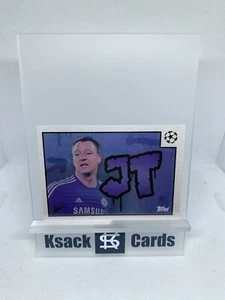 2021-22 Topps Merlin Heritage 97 UEFA John Terry Graffiti JT #116 Chelsea - Picture 1 of 1