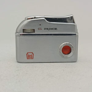 PRINCE DOLPHIN SILVER LIGHTER BRIDGESTONE TIRE ADVERTISING MADE IN JAPAN VTG - Picture 1 of 7