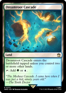 MTG Dreamroot Cascade 273 Rare Foil Land Doctor Who - Bild 1 von 1